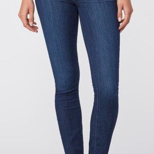 Paige fitted Jeans dark wash EUC
